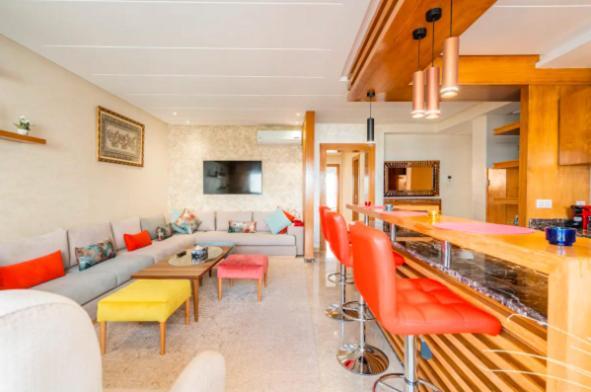 Appart 100 M2 Haut Standing En Bord De Mer Касабланка Экстерьер фото